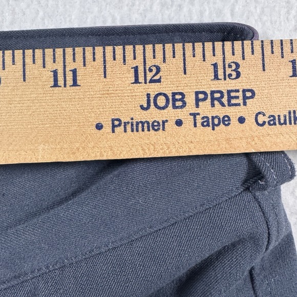 Dover Saddlery Equestrian Riding Breeches Pants Womens 26 Navy Suede Stretch - Picture 6 of 9